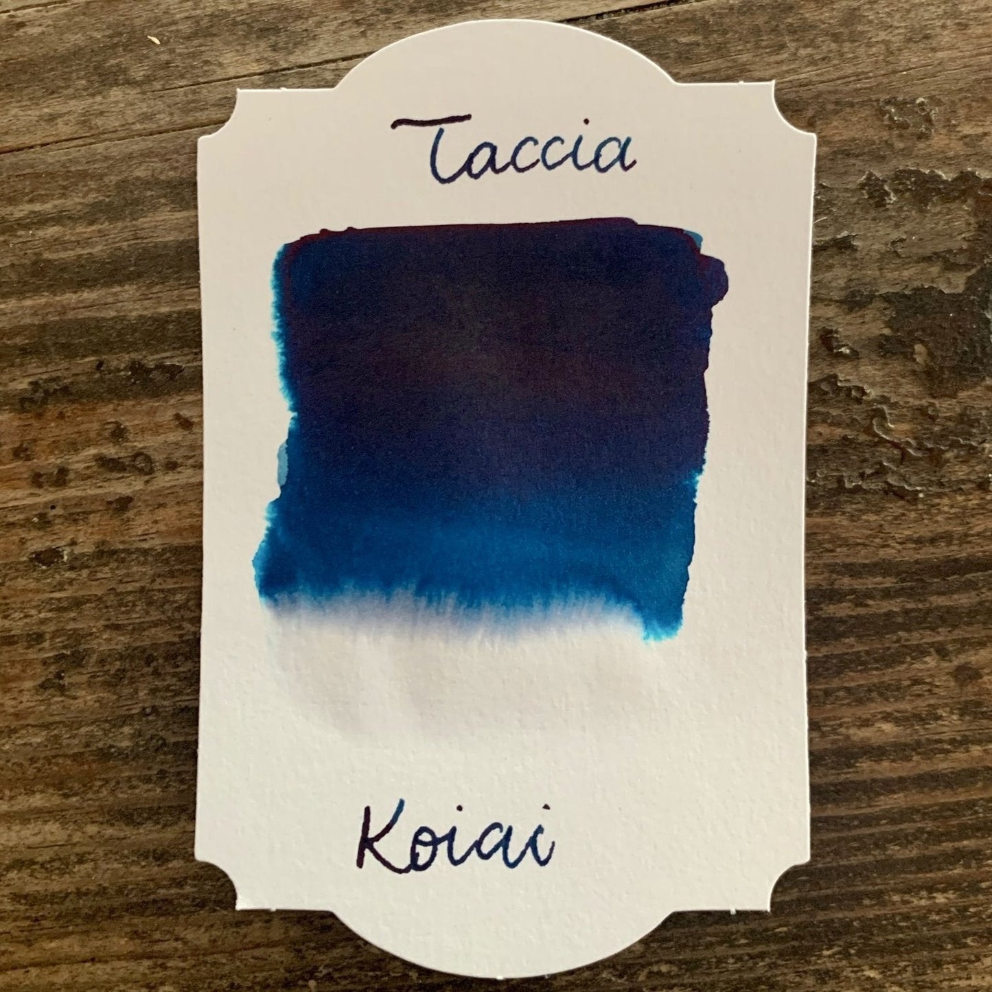 Taccia Hokusai Koiai Ink