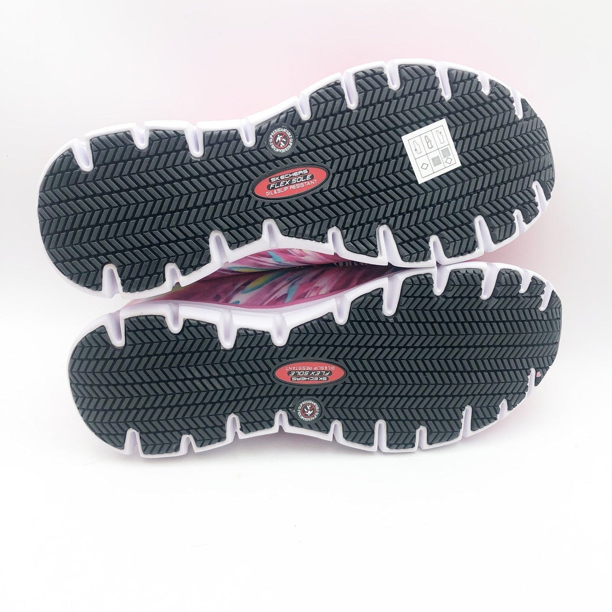 Skechers Women's Sure Track Work Shoes Size 7.5 Hot Pink Comp Toe SR NIB